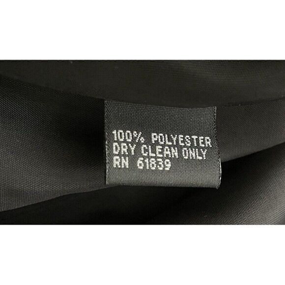 Teri‎ Jon Rickie Freeman Black Gold Sequin Tulle Evening Gown Dress Women's sz 4 - Picture 5 of 5